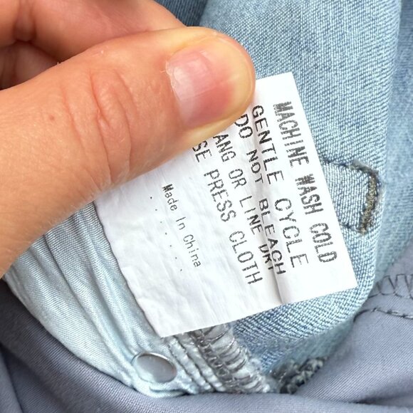 Women's Maternity Jeans Size Small Over Belly Skinny Stretchy Denim Pants Comfy - Picture 13 of 14